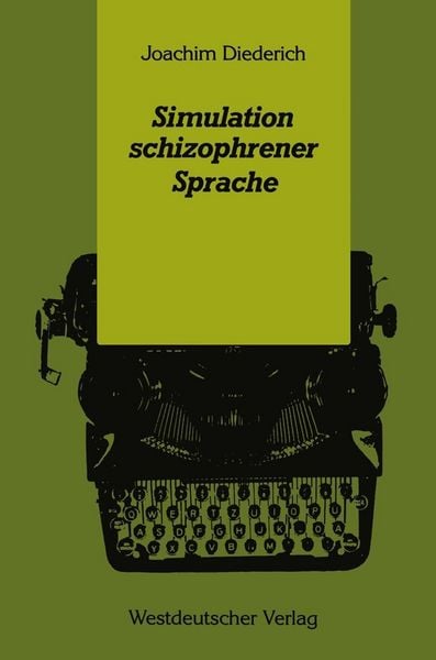 Produktbild: Simulation schizophrener Sprache