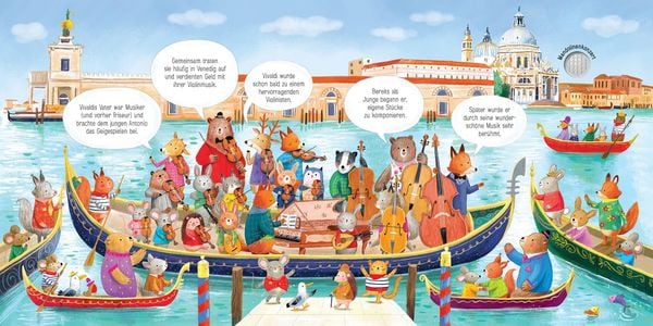 Produktbild: Mein Klassik-Klangbuch: Das Tierorchester spielt Vivaldi