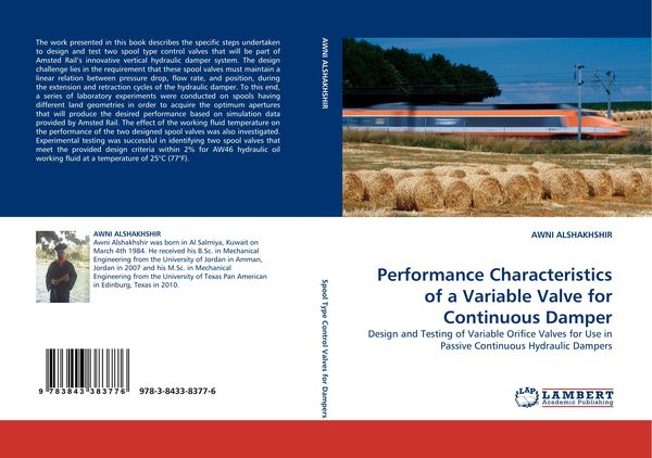Produktbild: Performance Characteristics of a Variable Valve for Continuous Damper