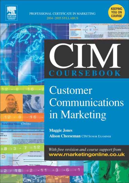 Produktbild: CIM Coursebook 04/05 Customer Communications in Marketing