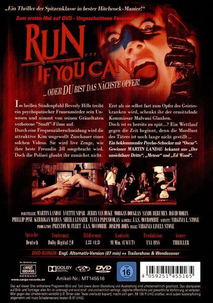 Produktbild: Run if you can... oder du bist das n&auml;chste Opfer! - Uncut