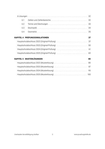 Produktbild: Pr&uuml;fungsheft & Training - 2026 Mathematik Hauptschule &ndash; Hessen &ndash; Original-Pr&uuml;fungen und L&ouml;sungen