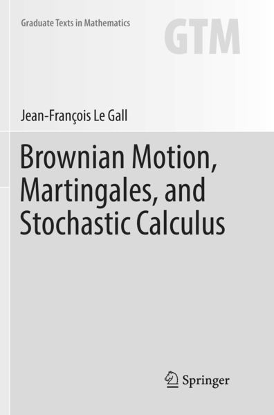 Produktbild: Brownian Motion, Martingales, and Stochastic Calculus