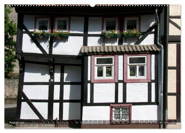 Produktbild: Malerisches Quedlinburg (Wandkalender 2026 DIN A2 quer), CALVENDO Monatskalender