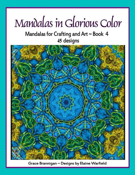 Produktbild: Mandalas in Glorious Color Book 4 (Art in Color, #4)