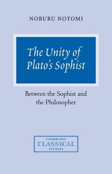Produktbild: The Unity of Plato's Sophist