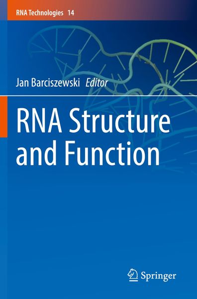 Produktbild: RNA Structure and Function