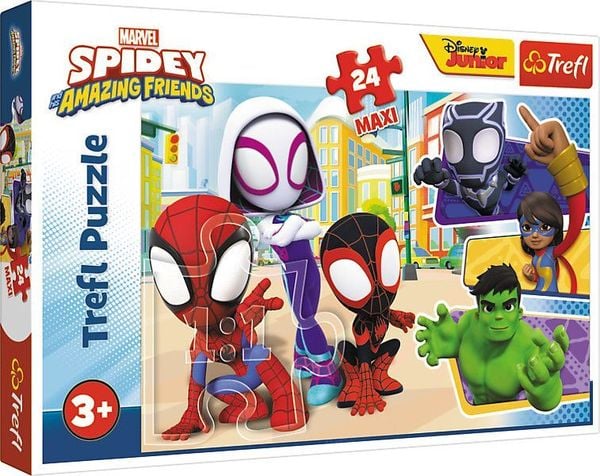 Produktbild: Maxi Puzzle 24 Teile - Marvel Spidey