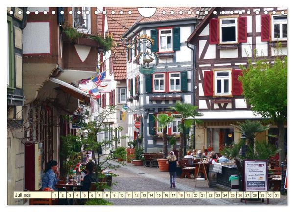 Produktbild: Unterwegs in Besigheim (Wandkalender 2026 DIN A4 quer), CALVENDO Monatskalender