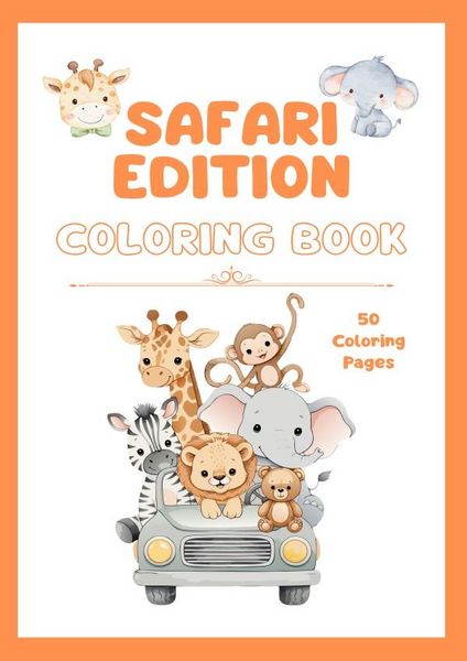 Produktbild: Safari Edition - Coloring Book