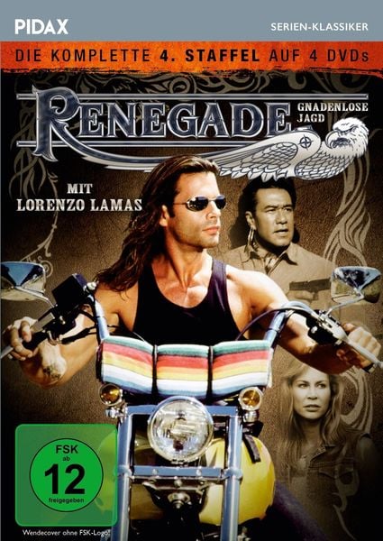 Renegade - Gnadenlose Jagd, Staffel 4 / Weitere 22 Folgen der Kultserie (Pidax Serien-Klassiker) [4 DVDs]