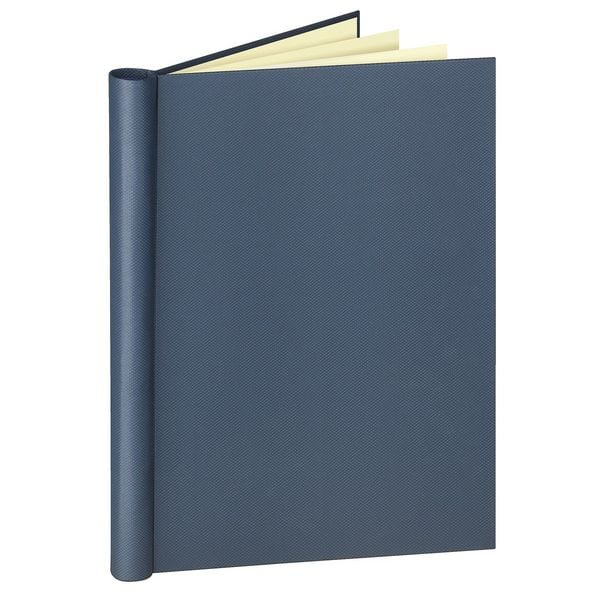 VELOFLEX Klemmbinder Leinenstruktur blau DIN A4