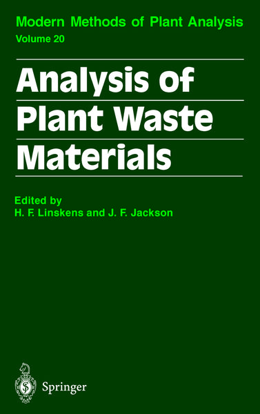 Produktbild: Analysis of Plant Waste Materials