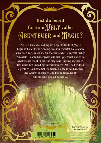 Produktbild: Royal Institute of Magic, Band 2 - Auf den Spuren des Schattensuchers