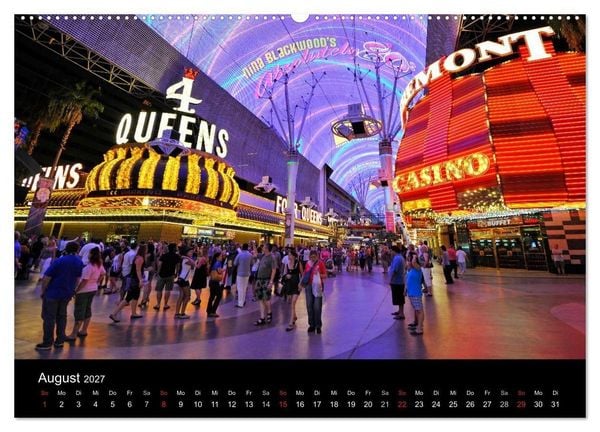 Produktbild: Las Vegas (Wandkalender 2027 DIN A2 quer), CALVENDO Monatskalender