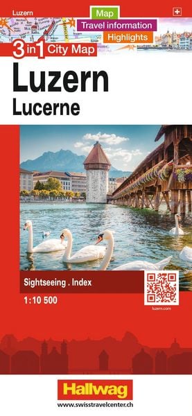 Produktbild: Hallwag Stadtplan Luzern