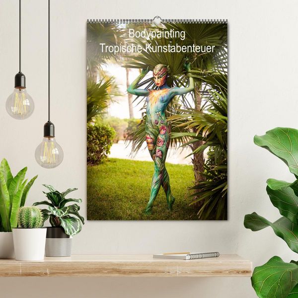 Produktbild: Tropical Artventures (Wandkalender 2026 DIN A2 hoch), CALVENDO Monatskalender