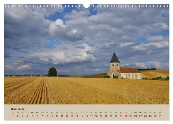 Produktbild: Paysages de l'Yonne (Calendrier mural 2026 DIN A3 vertical), CALVENDO calendrier mensuel