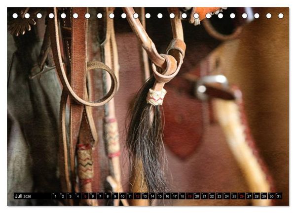 Produktbild: Western-Feeling (Tischkalender 2026 DIN A5 quer), CALVENDO Monatskalender