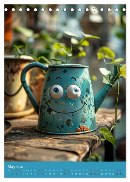 Produktbild: A Lot of Fun at home (Desk Calendar 2026 DIN A5 portrait), CALVENDO 12 Month DeskCalendar