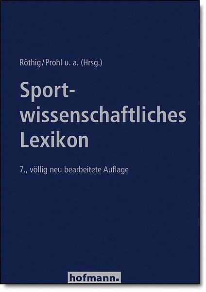 Produktbild: Sportwissenschaftliches Lexikon