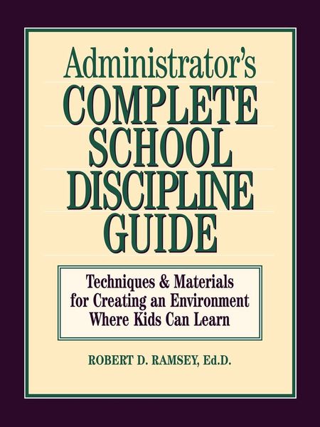 Produktbild: Administrator's Complete School Discipline Guide