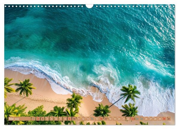 Produktbild: Sehnsucht Strandparadies (Wandkalender 2026 DIN A3 quer), CALVENDO Monatskalender