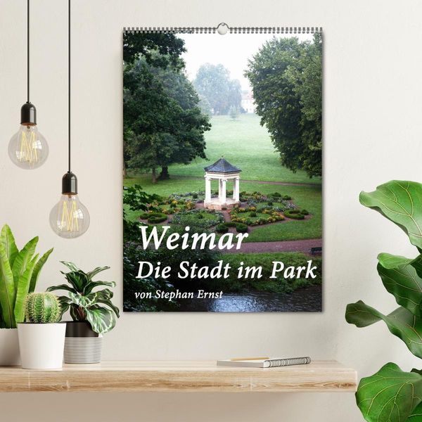 Produktbild: Weimar - Die Stadt im Park (Wandkalender 2026 DIN A2 hoch), CALVENDO Monatskalender