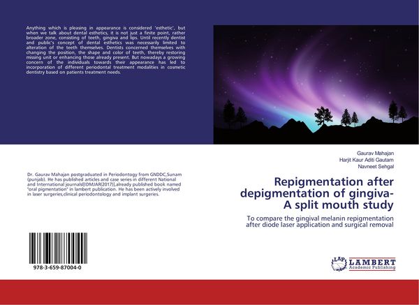 Produktbild: Repigmentation after depigmentation of gingiva- A split mouth study