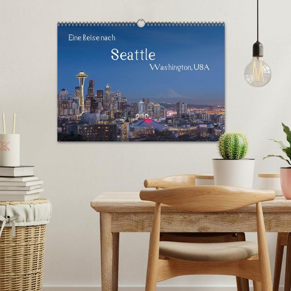 Produktbild: Eine Reise nach Seattle (Wandkalender 2026 DIN A3 quer), CALVENDO Monatskalender