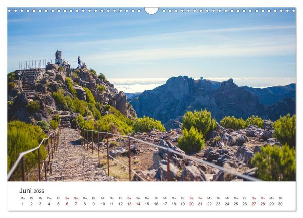 Produktbild: Madeira - Die atemberaubende Insel. (Wandkalender 2026 DIN A3 quer), CALVENDO Monatskalender