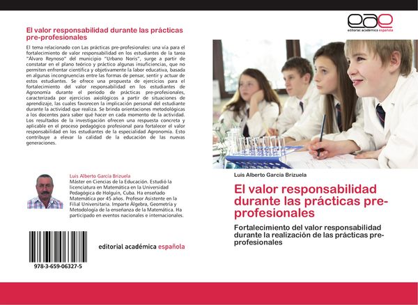 Produktbild: El valor responsabilidad durante las pr&aacute;cticas pre-profesionales