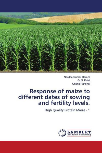 Produktbild: Response of maize to different dates of sowing and fertility levels.
