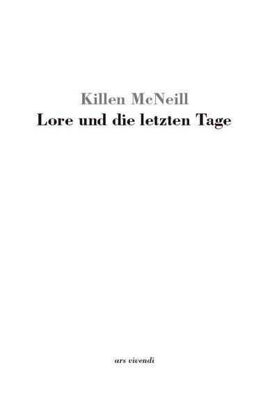 Produktbild: Lore und die letzten Tage
