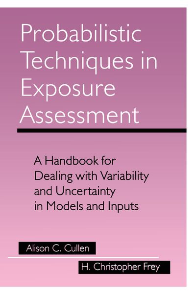 Produktbild: Probabilistic Techniques in Exposure Assessment