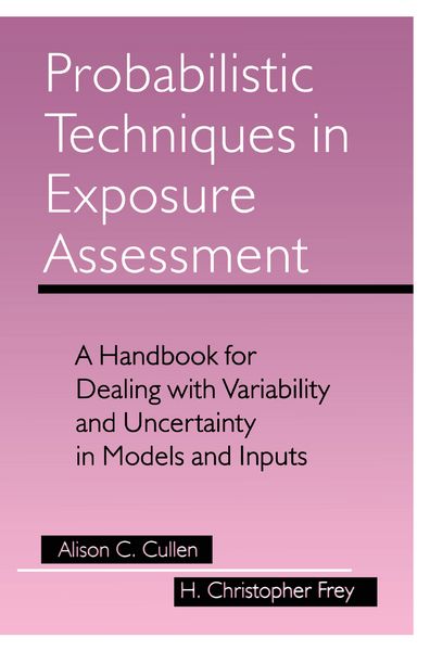 Produktbild: Probabilistic Techniques in Exposure Assessment