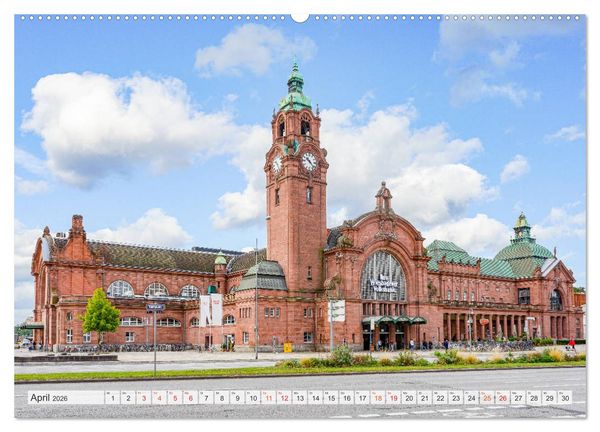Produktbild: Wiesbaden Impressionen (Wandkalender 2026 DIN A2 quer), CALVENDO Monatskalender