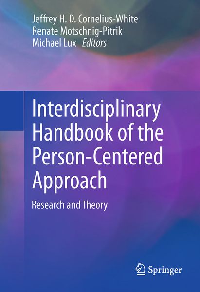 Produktbild: Interdisciplinary Handbook of the Person-Centered Approach