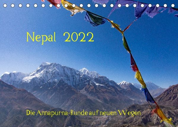 Produktbild: NEPAL - rund um die Annapurna (Tischkalender 2022 DIN A5 quer)