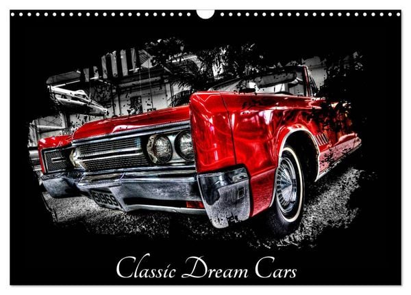 Produktbild: Classic Dream Cars (Wandkalender 2026 DIN A3 quer), CALVENDO Monatskalender