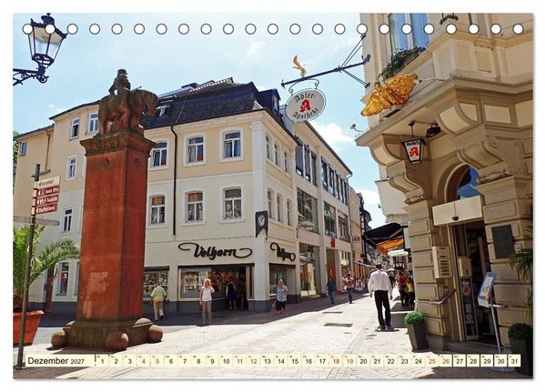 Produktbild: Gru&szlig; aus Neustadt an der Weinstra&szlig;e (Tischkalender 2027 DIN A5 quer), CALVENDO Monatskalender