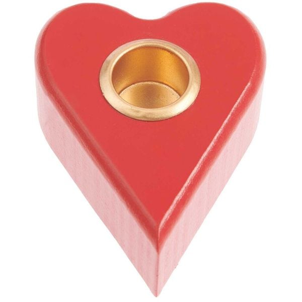 Produktbild: Kerzenhalter Herz, Rot