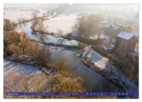 Produktbild: Die Fulda (hochwertiger Premium Wandkalender 2027 DIN A2 quer), Kunstdruck in Hochglanz