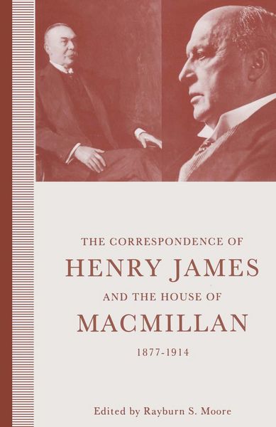Produktbild: The Correspondence of Henry James and the House of Macmillan, 1877-1914