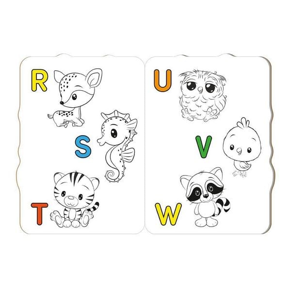 Produktbild: TR&Ouml;TSCH - ABC-Malbuch mit Mini-Umschlag Zum Schulstart Tierfreunde