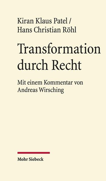 Produktbild: Transformation durch Recht