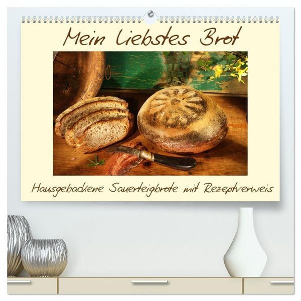 Produktbild: Mein liebstes Brot (hochwertiger Premium Wandkalender 2026 DIN A2 quer), Kunstdruck in Hochglanz