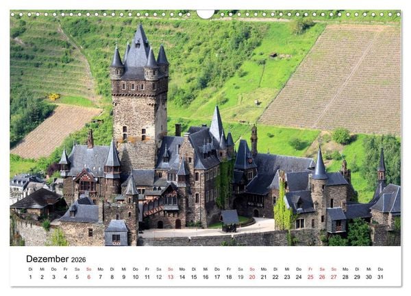 Produktbild: Cochem - Eine Perle an der Mosel (Wandkalender 2026 DIN A3 quer), CALVENDO Monatskalender