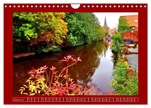 Produktbild: 625 Jahre Otterndorf - Gr&uuml;ne Stadt am Meer (Wandkalender 2026 DIN A4 quer), CALVENDO Monatskalender