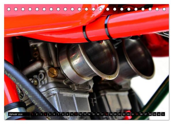 Produktbild: Ducati 500 Sport Desmo (Tischkalender 2026 DIN A5 quer), CALVENDO Monatskalender